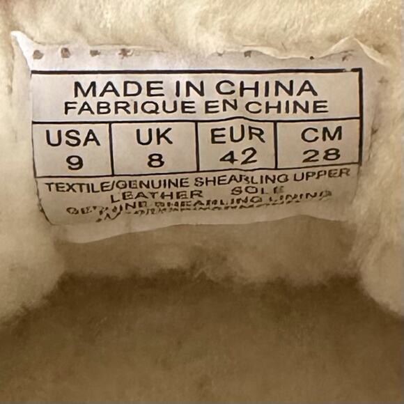 Polo Ralph Lauren Yarmond Slippers Shearling Lined Blackwatch Plaid NWOB Mens 9 - Picture 11 of 11